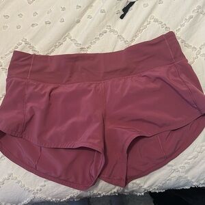 Lululemon speed up shorts